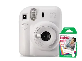 AP.INSTAX MINI12 CLAY WHITE + 10 SHOT