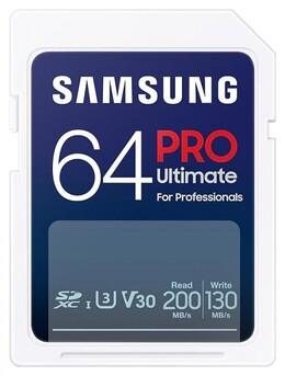 KARTA SAMSUNG Full SD SDXC PRO
  Ultimate 64GB