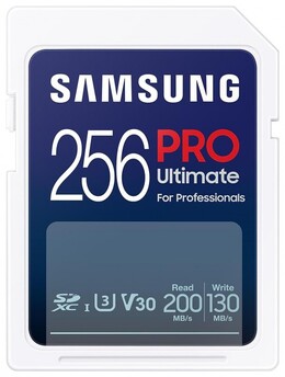 KARTA SAMSUNG Full SD SDXC PRO Ultimate 256GB