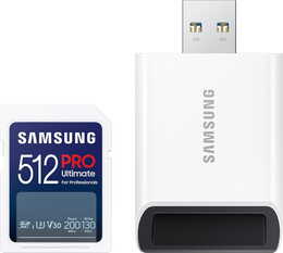 KARTA SAMSUNG Full SD z
  czytnikiem SDXC PRO Ultimate 512GB