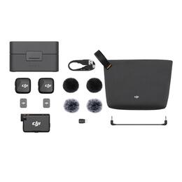 System mikrofonów bezprzewodowych DJI MINI MIC Zestaw (2TX+1RX+Etui ładujące)