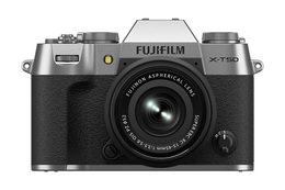 Fujifilm  X-T50 z ob. 15-45mm (srebrny)