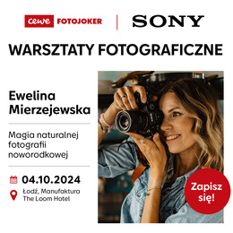 Warsztaty fotograficzne - Ewelina Mierzejewska - Magia naturalnej fotografii noworodkowej - 04.10.2024