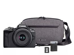 Canon EOS R50 z ob. RF-S 18-45mm f/4.5-6.3 IS STM + Torba + Karta SD