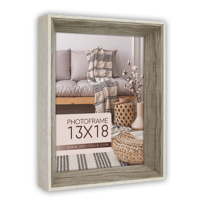 Ramka ITALIA 10x15 SCOTT GREY PZG46 - kremowy