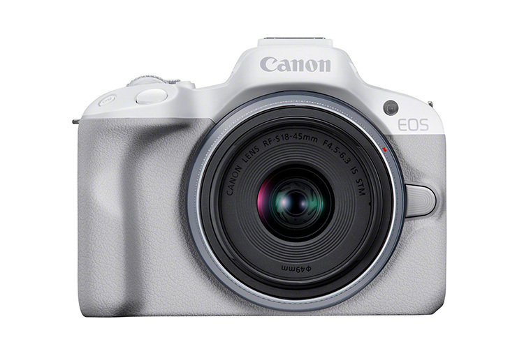 Canon EOS R50 z ob. RF-S 18-45mm f/4.5-6.3 IS STM (biały)