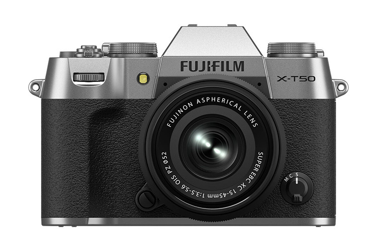 Fujifilm  X-T50 z ob. 15-45mm (srebrny)