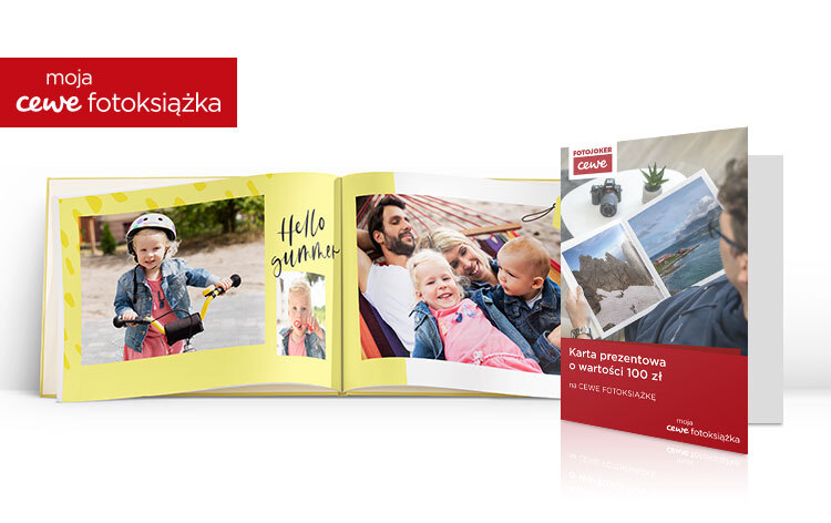 Karta prezentowa CEWE o wartości 100 zł Karta prezentowa CEWE o wartości 100 zł