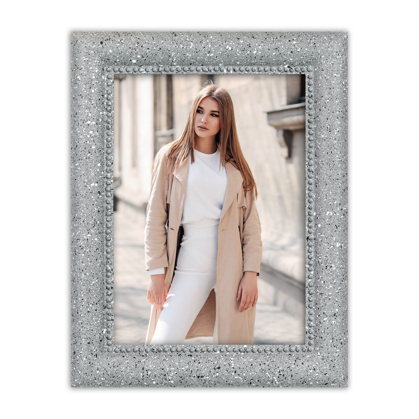 Ramka Italia Pollock - różne kolory i formaty - Szary, 13x18, 13x18 Ramka Italia Pollock - różne kolory i formaty - Szary, 13x18, 13x18