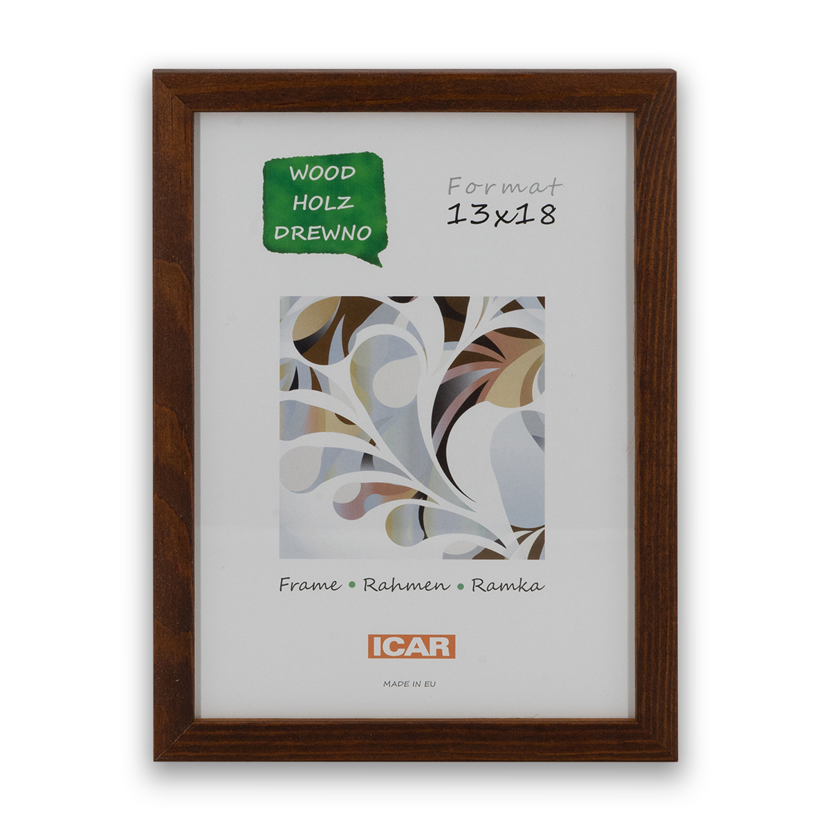 Ramka Icar Pinia - różne kolory i formaty - Ciepły brąz, 13x18, 13x18 Ramka Icar Pinia - różne kolory i formaty - Ciepły brąz, 13x18, 13x18