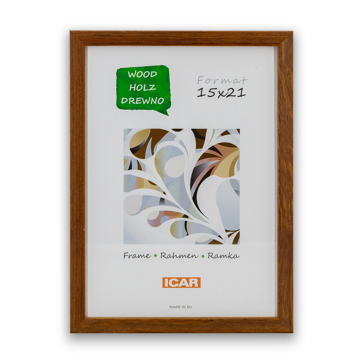 Ramka Icar Pinia - różne kolory i formaty - Brązowy, 15x21, 15x21 Ramka Icar Pinia - różne kolory i formaty - Brązowy, 15x21, 15x21