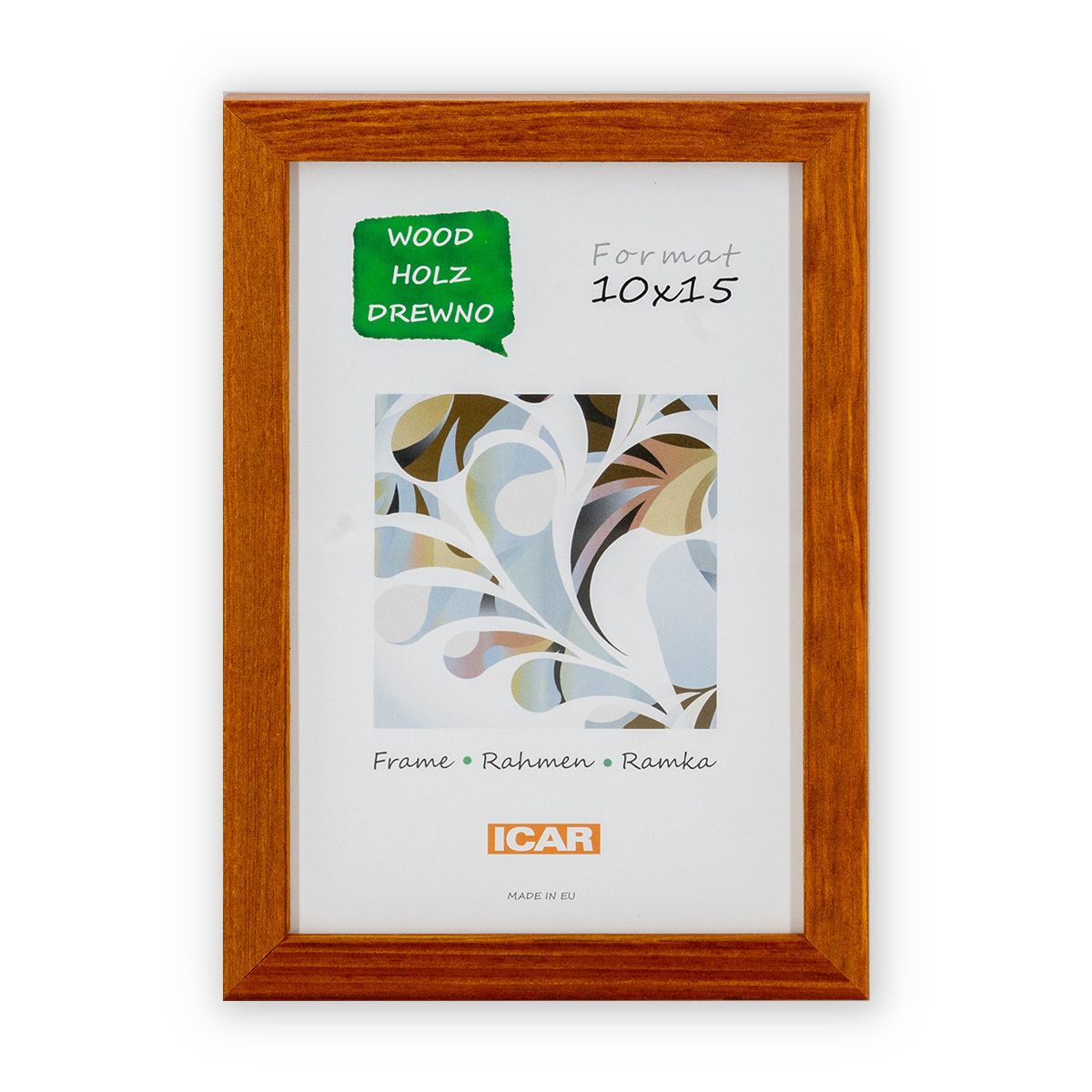 Ramka Icar Pinia - różne kolory i formaty - Miodowy, 10x15, 10x15 Ramka Icar Pinia - różne kolory i formaty - Miodowy, 10x15, 10x15