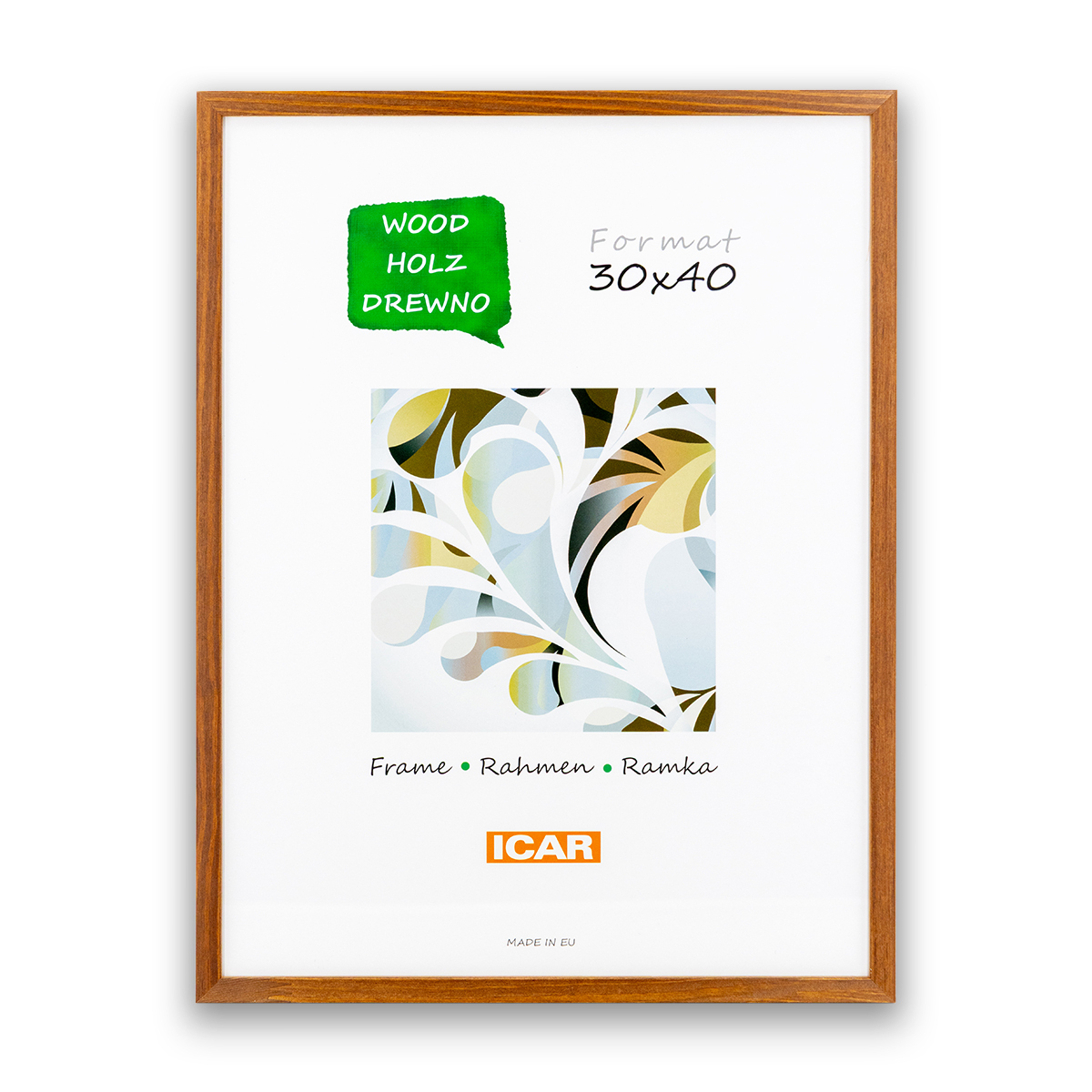 Ramka Icar Pinia - różne kolory i formaty - Brązowy, 30x40, 30x40 Ramka Icar Pinia - różne kolory i formaty - Brązowy, 30x40, 30x40