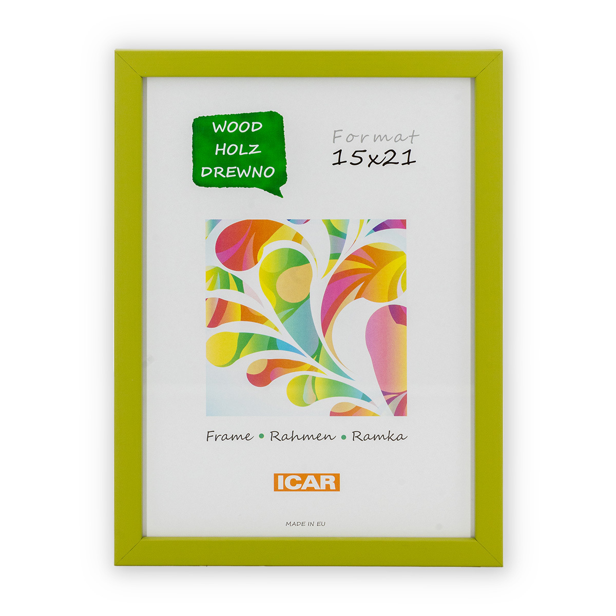 Ramka Icar Pinia - różne kolory i formaty - Oliwkowy, 15x21, 15x21 Ramka Icar Pinia - różne kolory i formaty - Oliwkowy, 15x21, 15x21