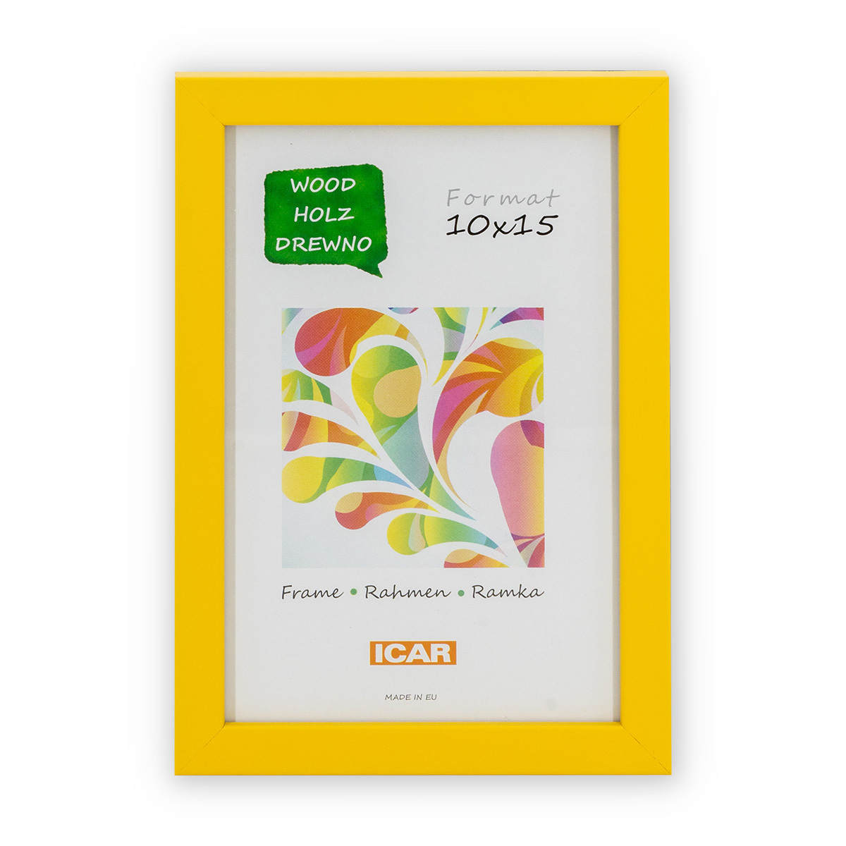 Ramka Icar Pinia - różne kolory i formaty - żółty, 10x15, 10x15 Ramka Icar Pinia - różne kolory i formaty - żółty, 10x15, 10x15