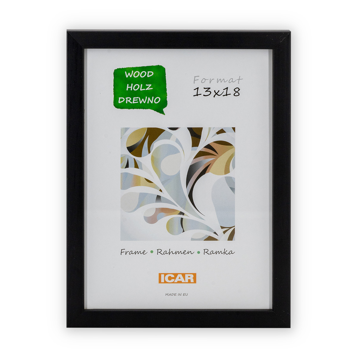 Ramka Icar Pinia - różne kolory i formaty - Czarny, 13x18, 13x18 Ramka Icar Pinia - różne kolory i formaty - Czarny, 13x18, 13x18