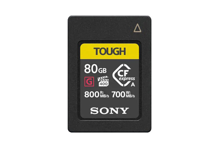 Karta CFexpress typ A 80Gb Sony R800 W700 (CEA-G80T) Karta CFexpress typ A 80Gb Sony R800 W700 (CEA-G80T)
