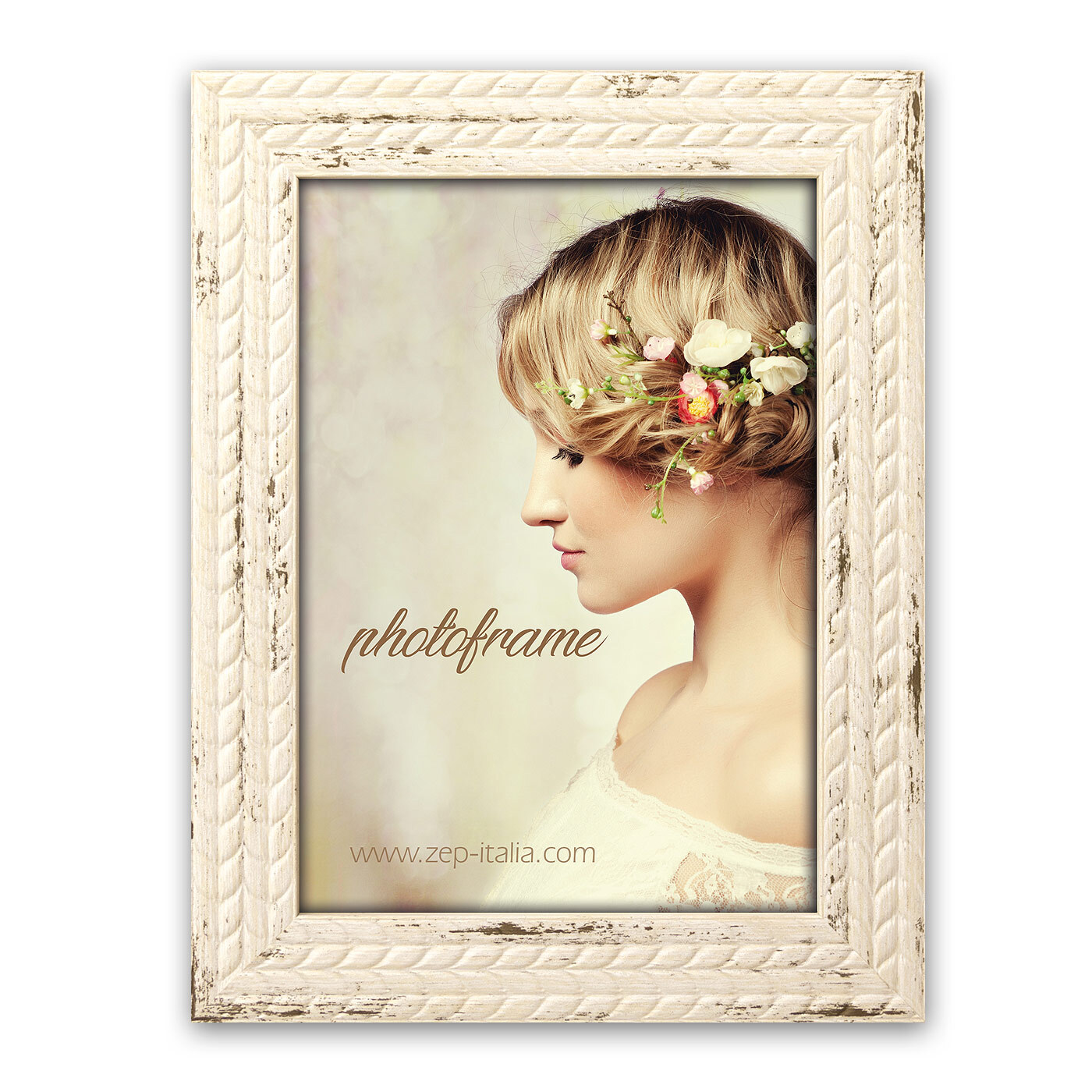 Ramka TALIA 10x15 LIVIA white (YT246W) - kremowy Ramka TALIA 10x15 LIVIA white (YT246W) - kremowy
