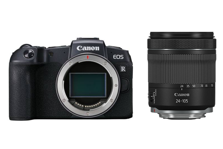 Canon EOS RP z ob. RF 24-105mm f/4-7.1 IS STM   Canon EOS RP z ob. RF 24-105mm f/4-7.1 IS STM