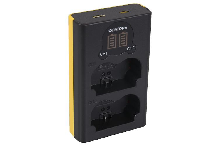 Ładowarka Patona Dual LCD USB Fuji NP-W235 Ładowarka Patona Dual LCD USB Fuji NP-W235