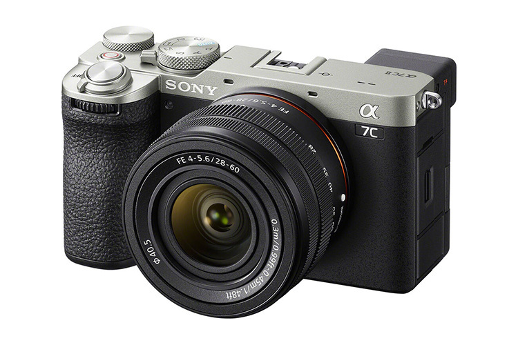 Sony A7C II Srebrny z ob. 28-60mm f/4-5.6 (ILCE-7CM2LS)   Sony A7C II Srebrny z ob. 28-60mm f/4-5.6 (ILCE-7CM2LS)